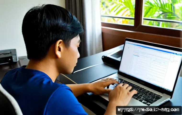 Home 17 CI CD 파이프라인 구축을 위한 실습 방법 - Photorealistic Thai software developer practicing a CI/CD pipeline at a clean home office in Bangkok...